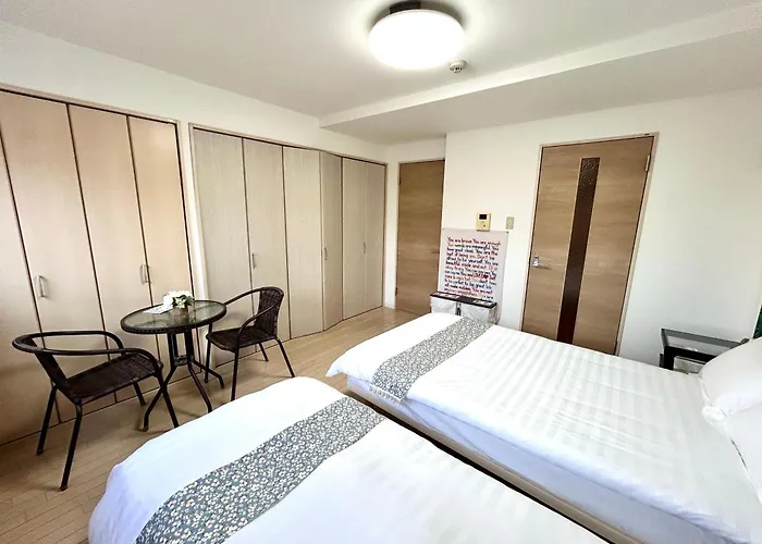 关西机场直达 I Home Osaka Urban Nook 舒适双床房 天下茶屋站步行3分钟
